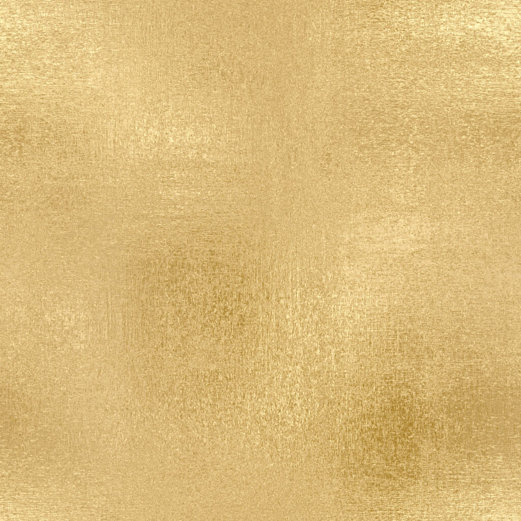 Naadloos patroon van een gouden textuur met een metallic, geborsteld effect.